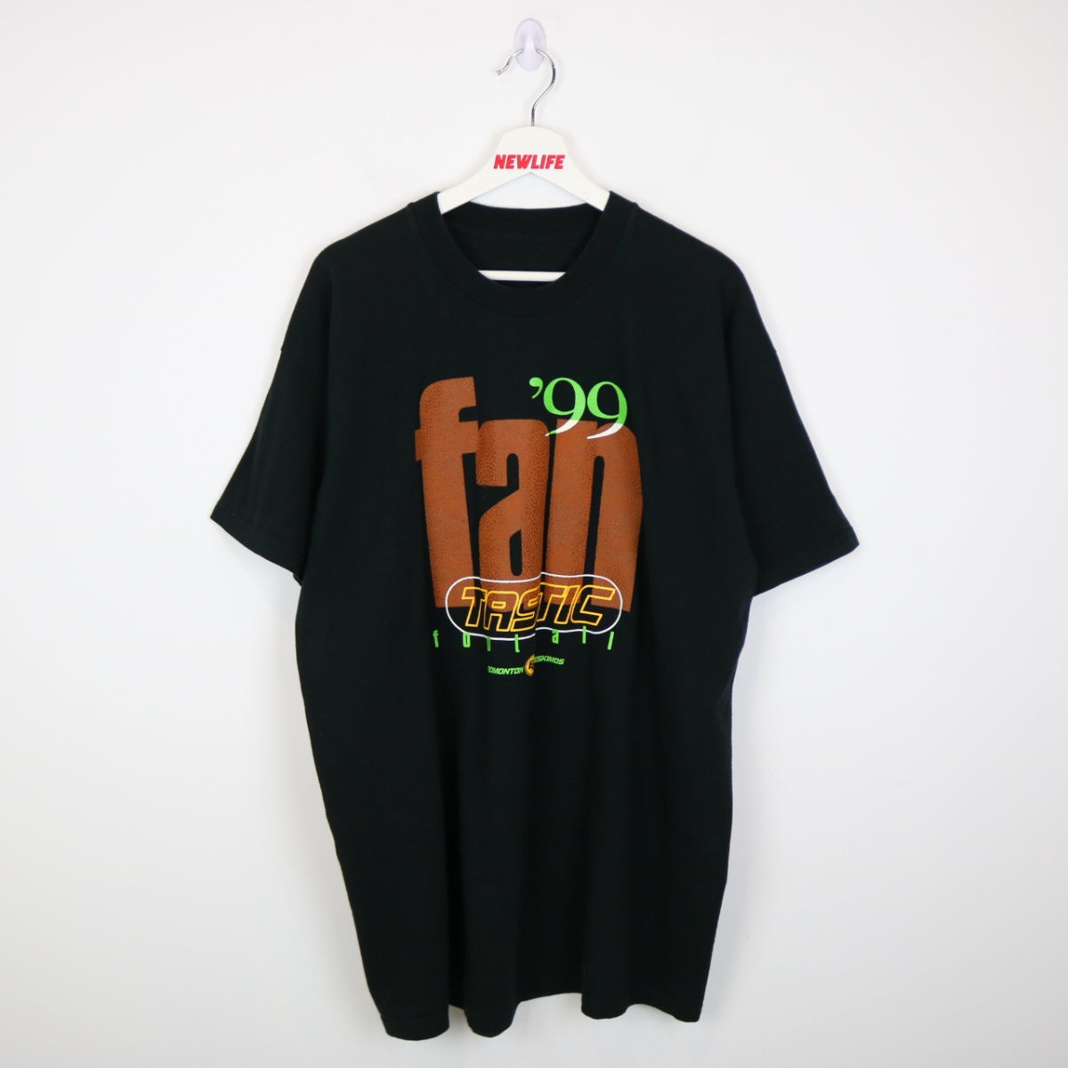 トップス BIG PRINT LOGO TEE スニーカープリントモンスターシルエットTシャツ トップス REGIEVO