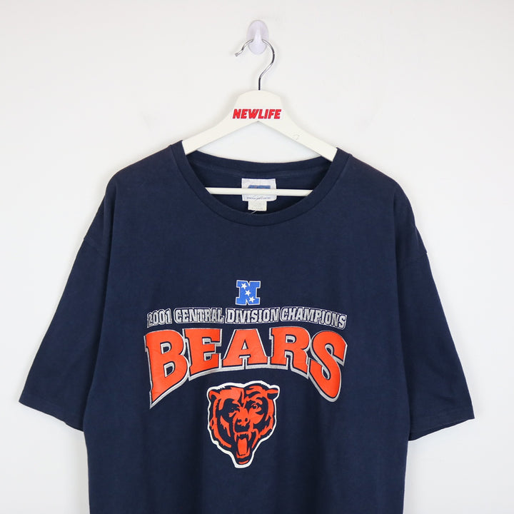 Vintage 2001 Chicago Bears NFL Tee - XL-NEWLIFE Clothing