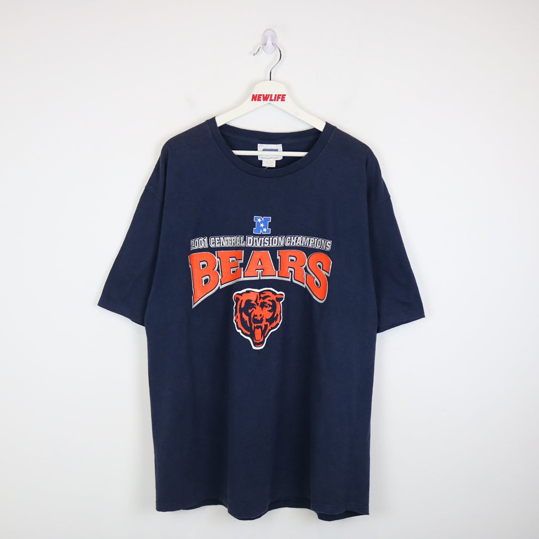 Vintage 2001 Chicago Bears NFL Tee - XL-NEWLIFE Clothing