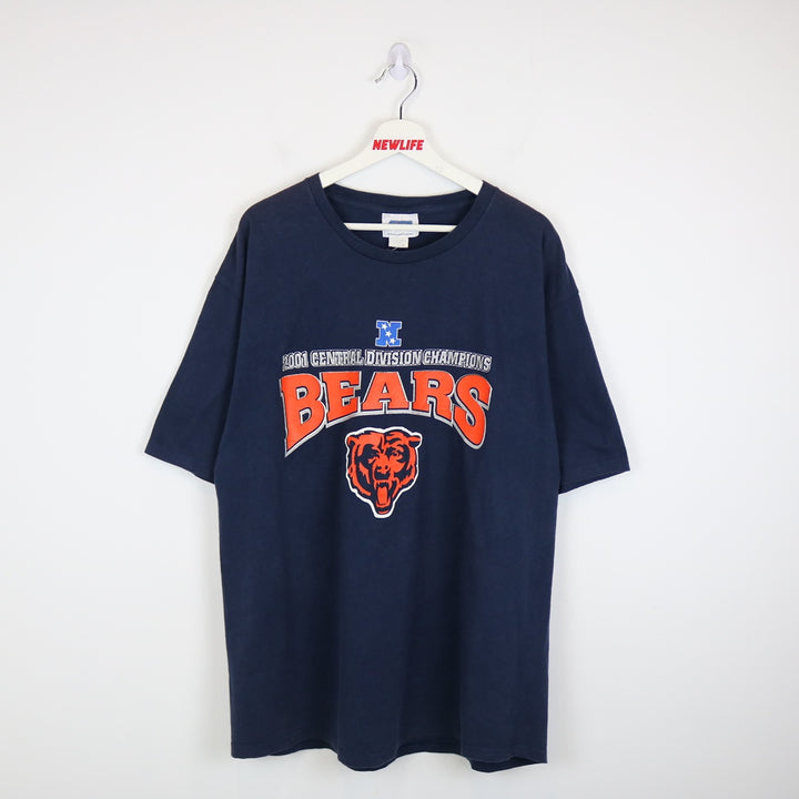 Vintage 2001 Chicago Bears NFL Tee - XL-NEWLIFE Clothing