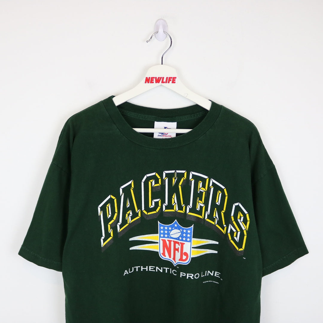 Vintage 1996 Green Bay Packers NFL Tee - XL-NEWLIFE Clothing