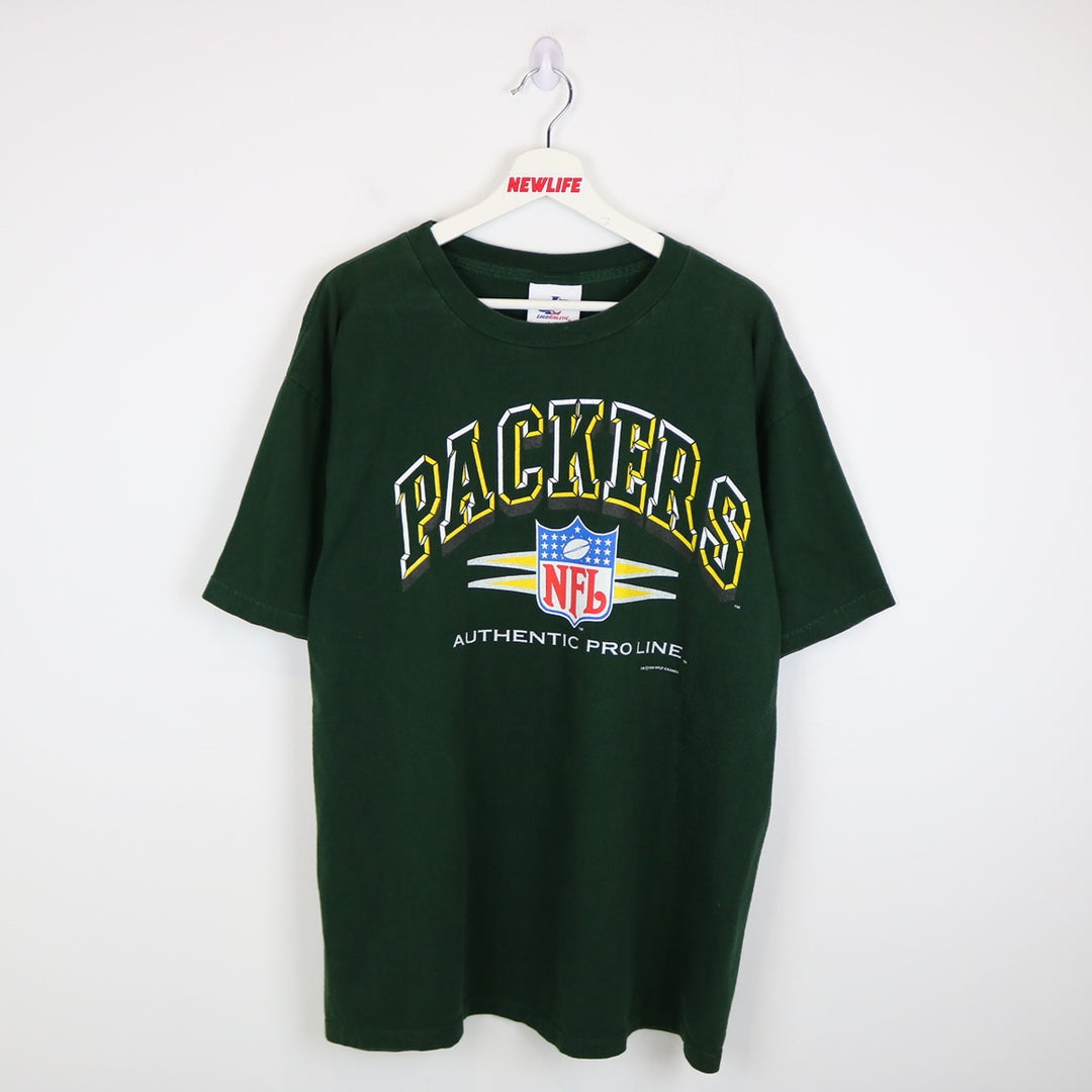 Vintage 1996 Green Bay Packers NFL Tee - XL-NEWLIFE Clothing