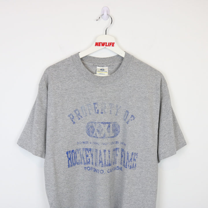 Vintage 90's Hockey Hall of Fame Tee - M-NEWLIFE Clothing