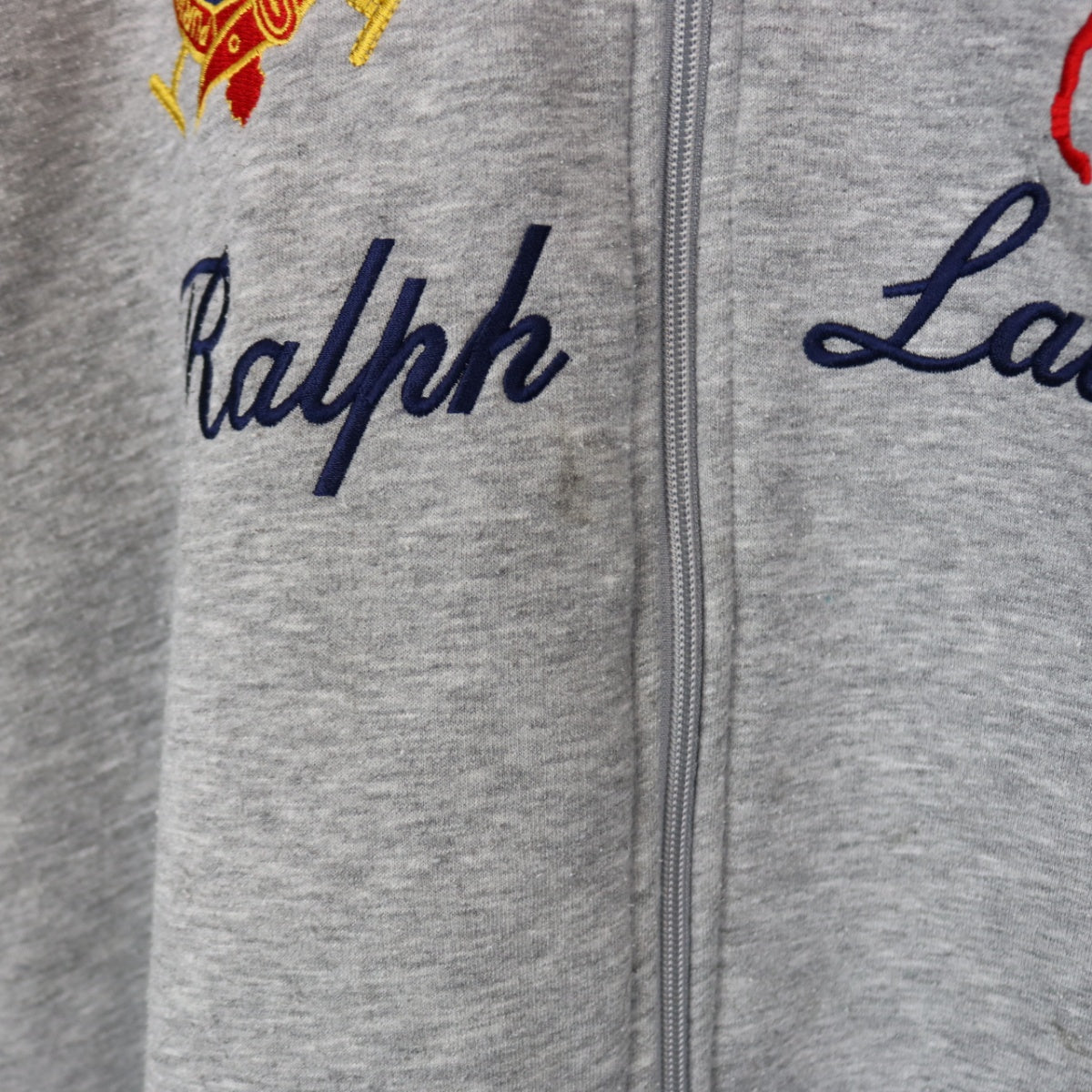 Vintage 90's Polo Ralph Lauren Zip Up Hoodie - M – NEWLIFE Clothing