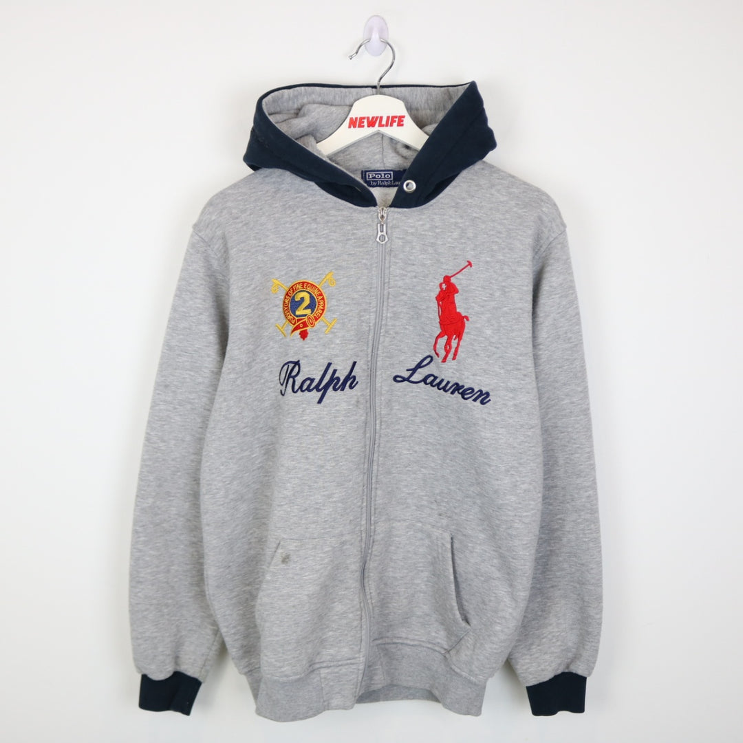 Vintage 90's Polo Ralph Lauren Zip Up Hoodie - M-NEWLIFE Clothing