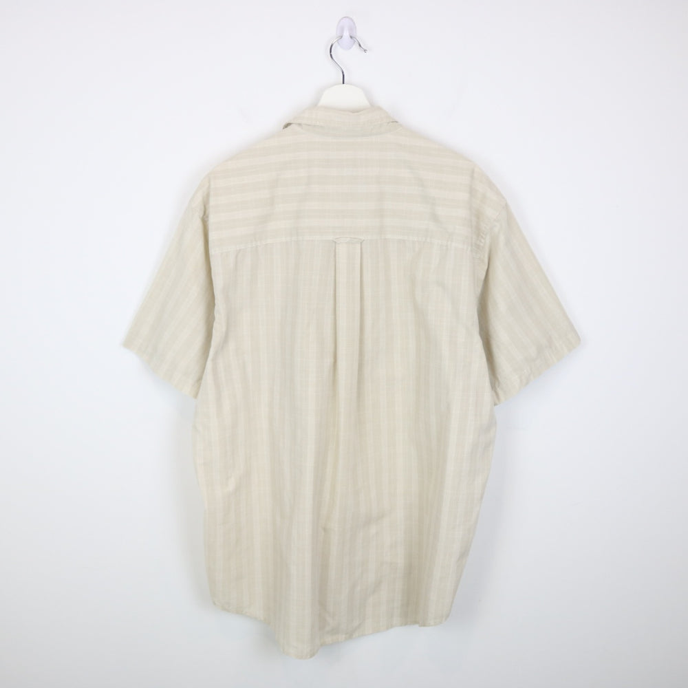 Vintage 90's Chaps Ralph Lauren Plaid Short Sleeve Button Up - L-NEWLIFE Clothing