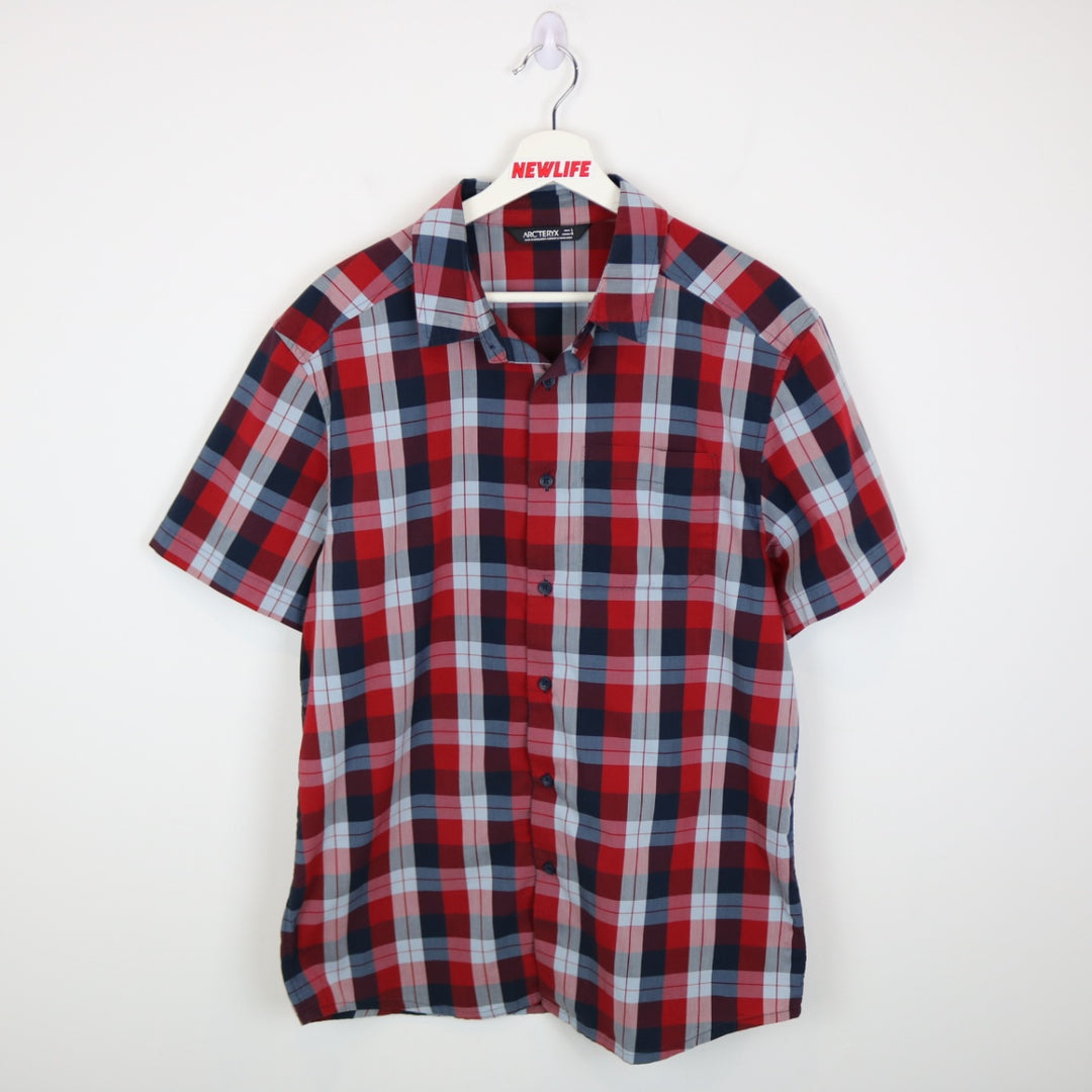 Arc'Teryx Plaid Short Sleeve Button Up - M-NEWLIFE Clothing