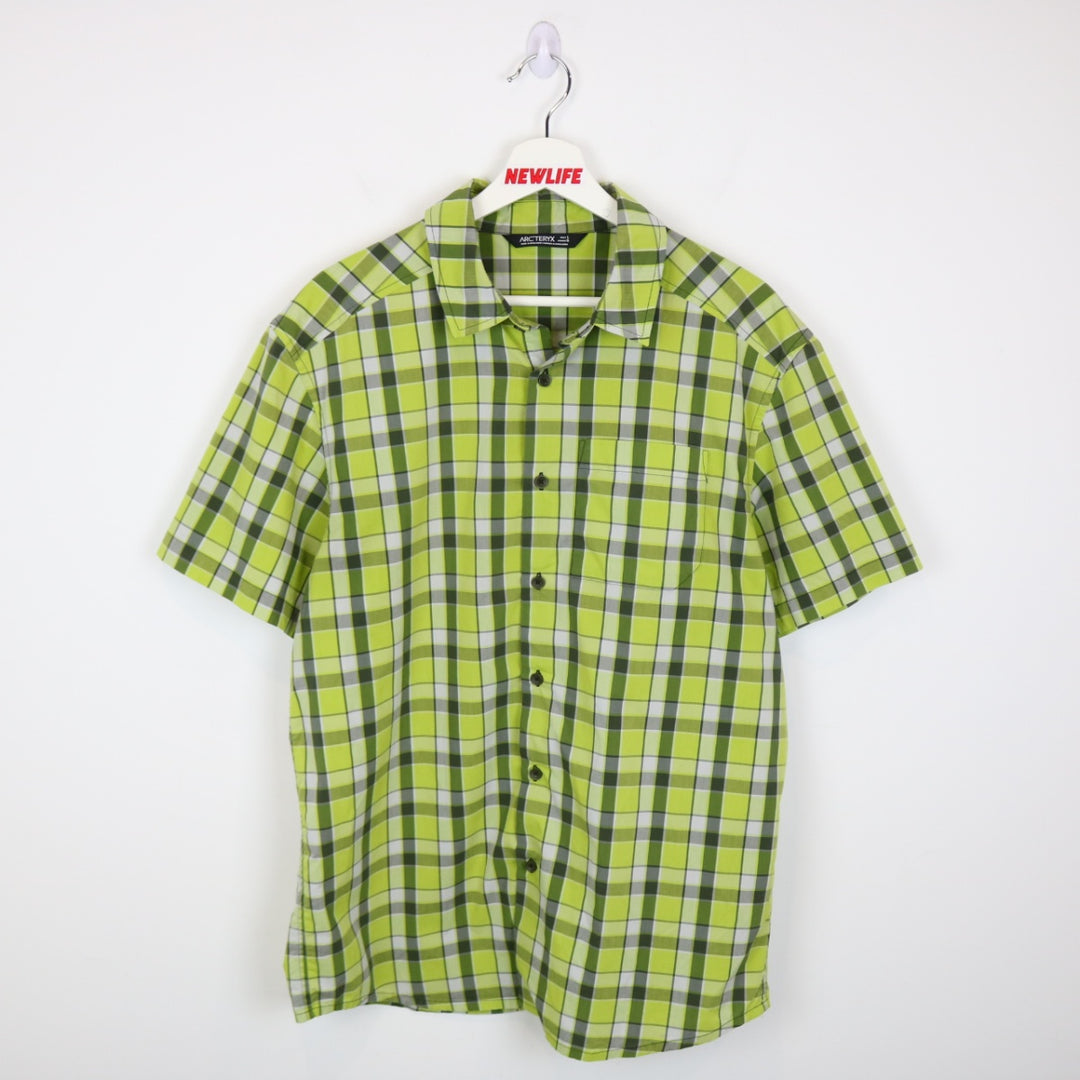 Arc'Teryx Plaid Short Sleeve Button Up - M-NEWLIFE Clothing