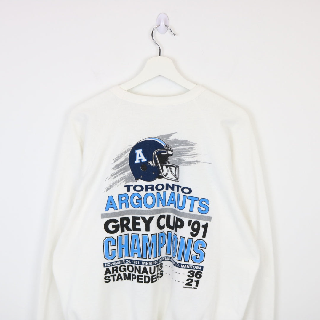 Vintage 1991 Grey Cup Championship Crewneck - M-NEWLIFE Clothing