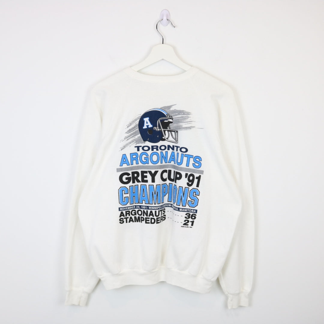 Vintage 1991 Grey Cup Championship Crewneck - M-NEWLIFE Clothing