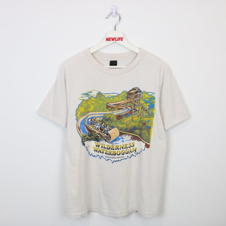 Vintage 90's Wilderness Waterboggan Ride Tee - M-NEWLIFE Clothing