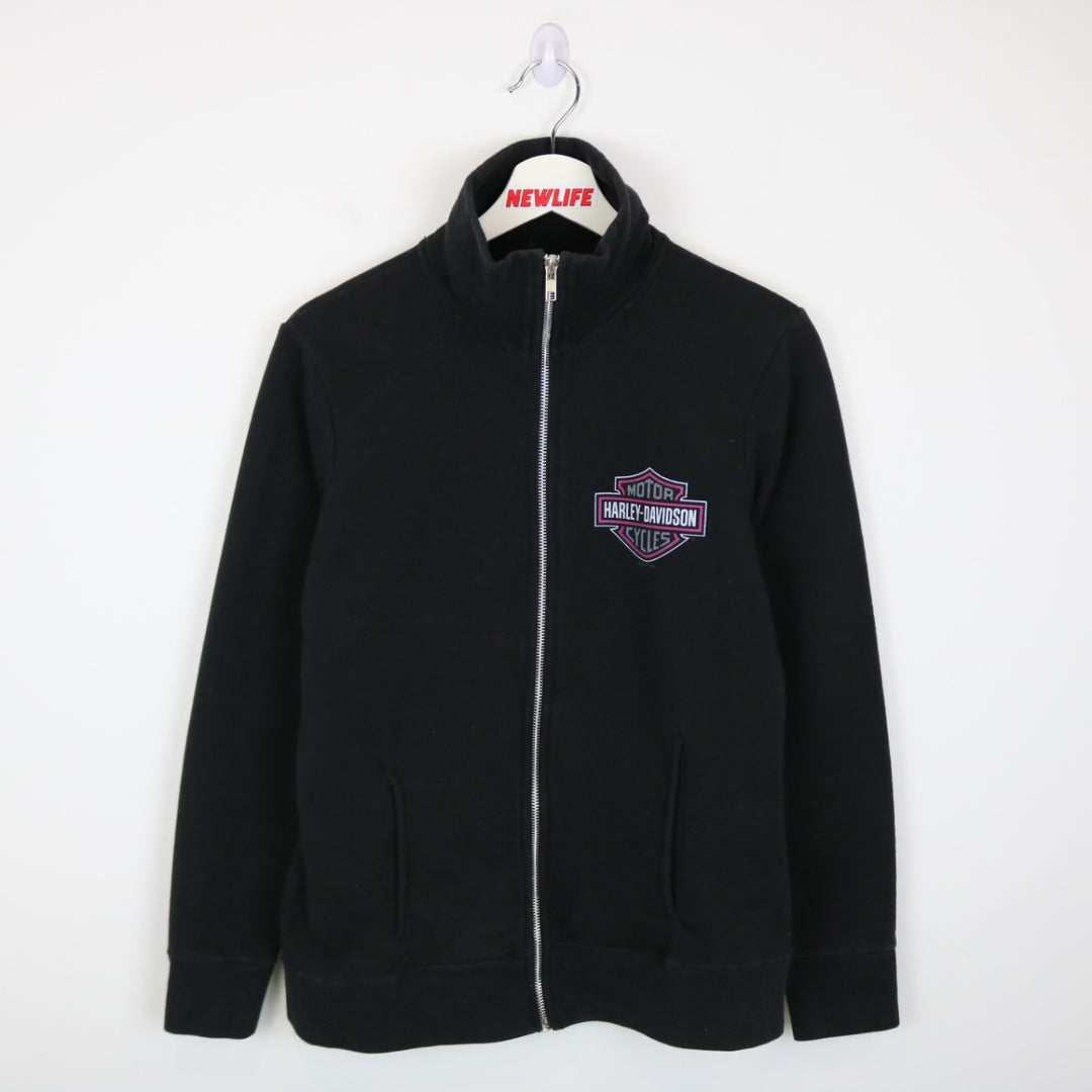 2015 Harley Davidson Red Deer Zip Up Jacket - M-NEWLIFE Clothing