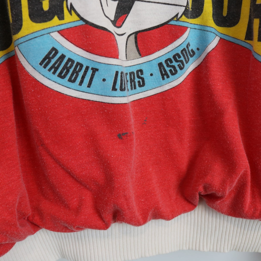 Vintage 90's Bugs Bunny Looney Tunes Reversible Crewneck - M-NEWLIFE Clothing