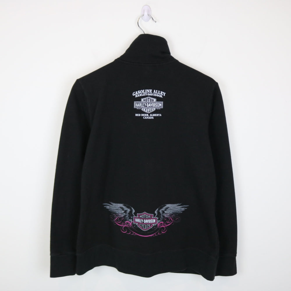 2015 Harley Davidson Red Deer Zip Up Jacket - M-NEWLIFE Clothing