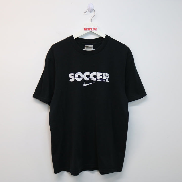 Vintage 00's Nike Soccer Tee - M-NEWLIFE Clothing