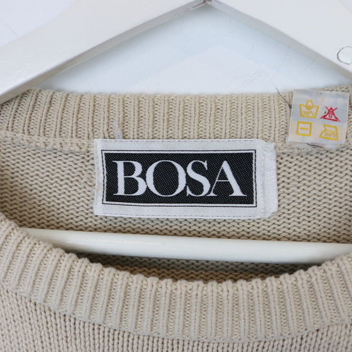 Vintage 80's Bosa Patterend Knit Sweater - L-NEWLIFE Clothing