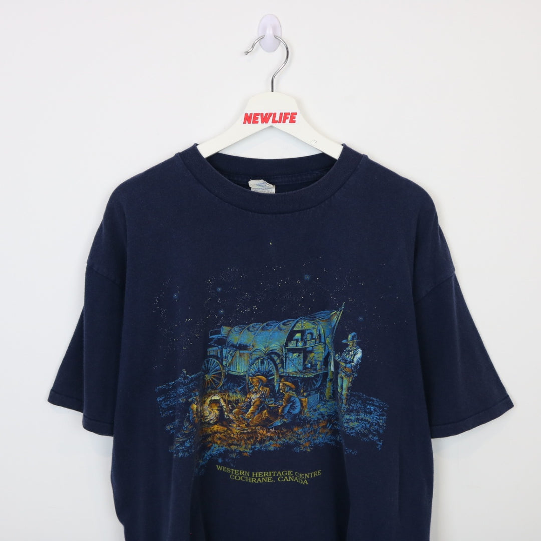 Vintage 1995 Western Heritage Centre Tee - XL-NEWLIFE Clothing