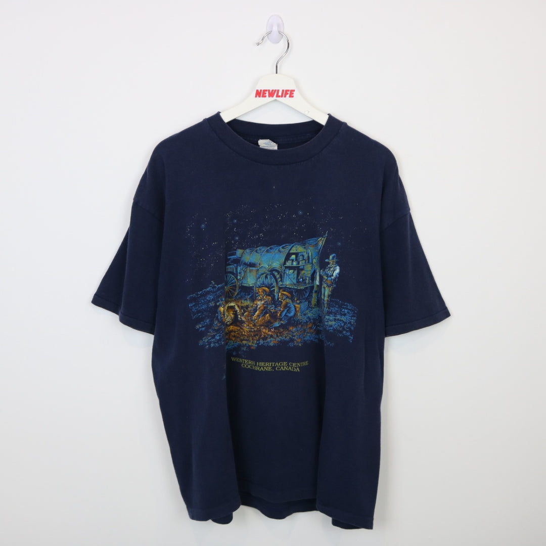 Vintage 1995 Western Heritage Centre Tee - XL-NEWLIFE Clothing