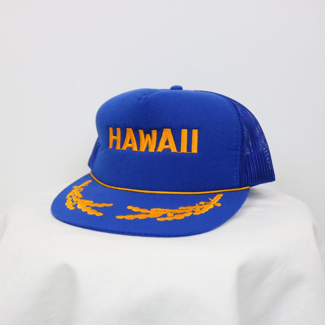 Vintage 80's Hawaii Trucker Hat - OS-NEWLIFE Clothing