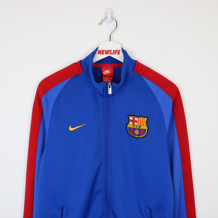 Barcelona Soccer Nike Zip Up Jacket - S-NEWLIFE Clothing