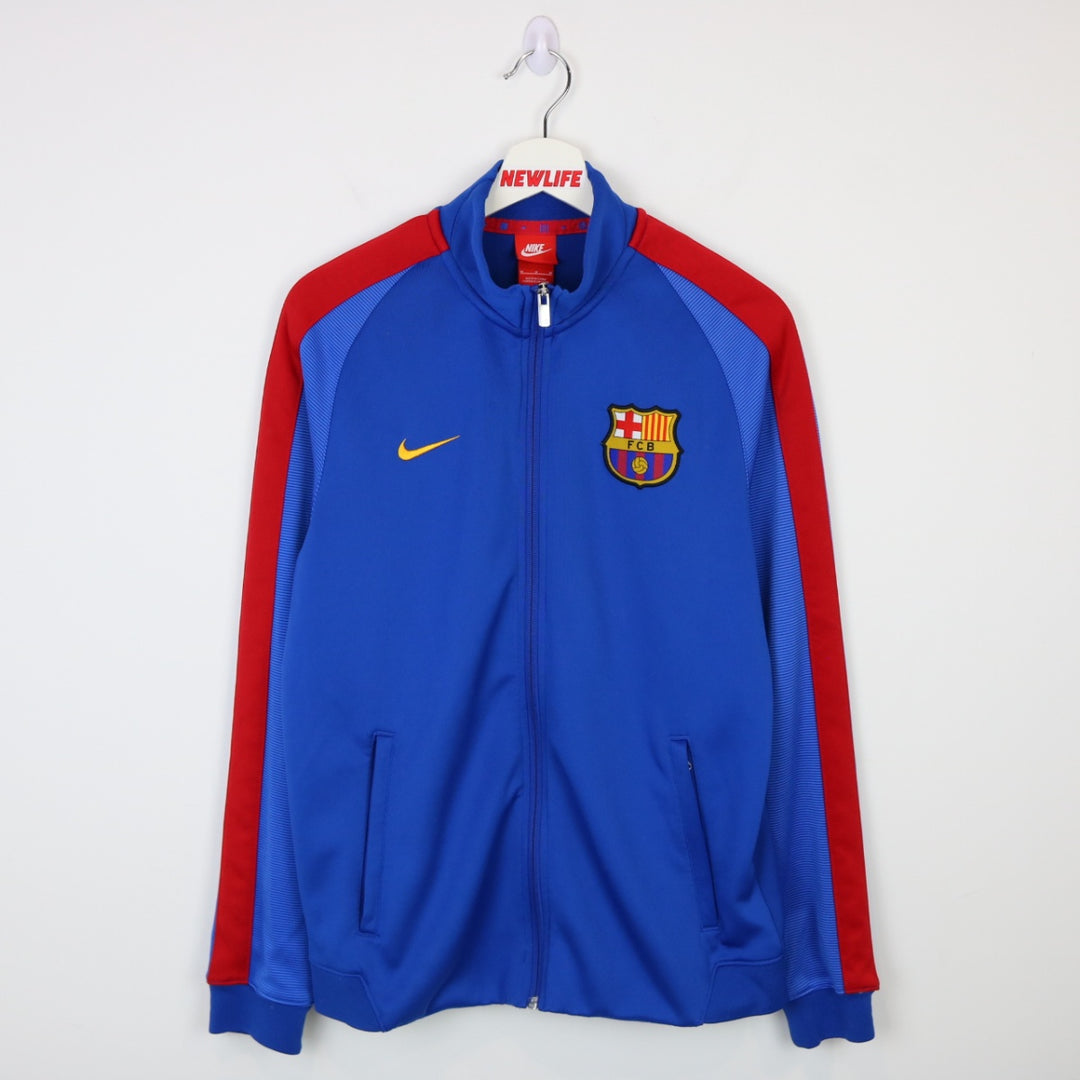 Barcelona Soccer Nike Zip Up Jacket - S-NEWLIFE Clothing