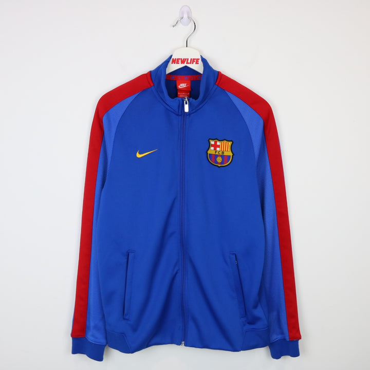 Barcelona Soccer Nike Zip Up Jacket - S-NEWLIFE Clothing