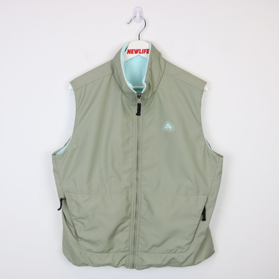 Vintage 00's Nike ACG Reversible Fleece Vest - M/L-NEWLIFE Clothing