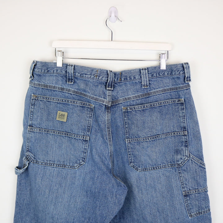 Vintage 00's Lee Carpenter Denim Work Shorts - 38"-NEWLIFE Clothing