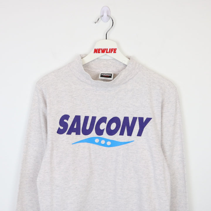 Vintage 90's Saucony Long Sleeve Tee - S-NEWLIFE Clothing