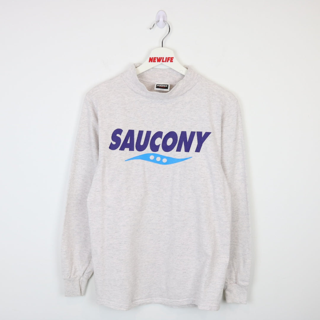 Vintage 90's Saucony Long Sleeve Tee - S-NEWLIFE Clothing