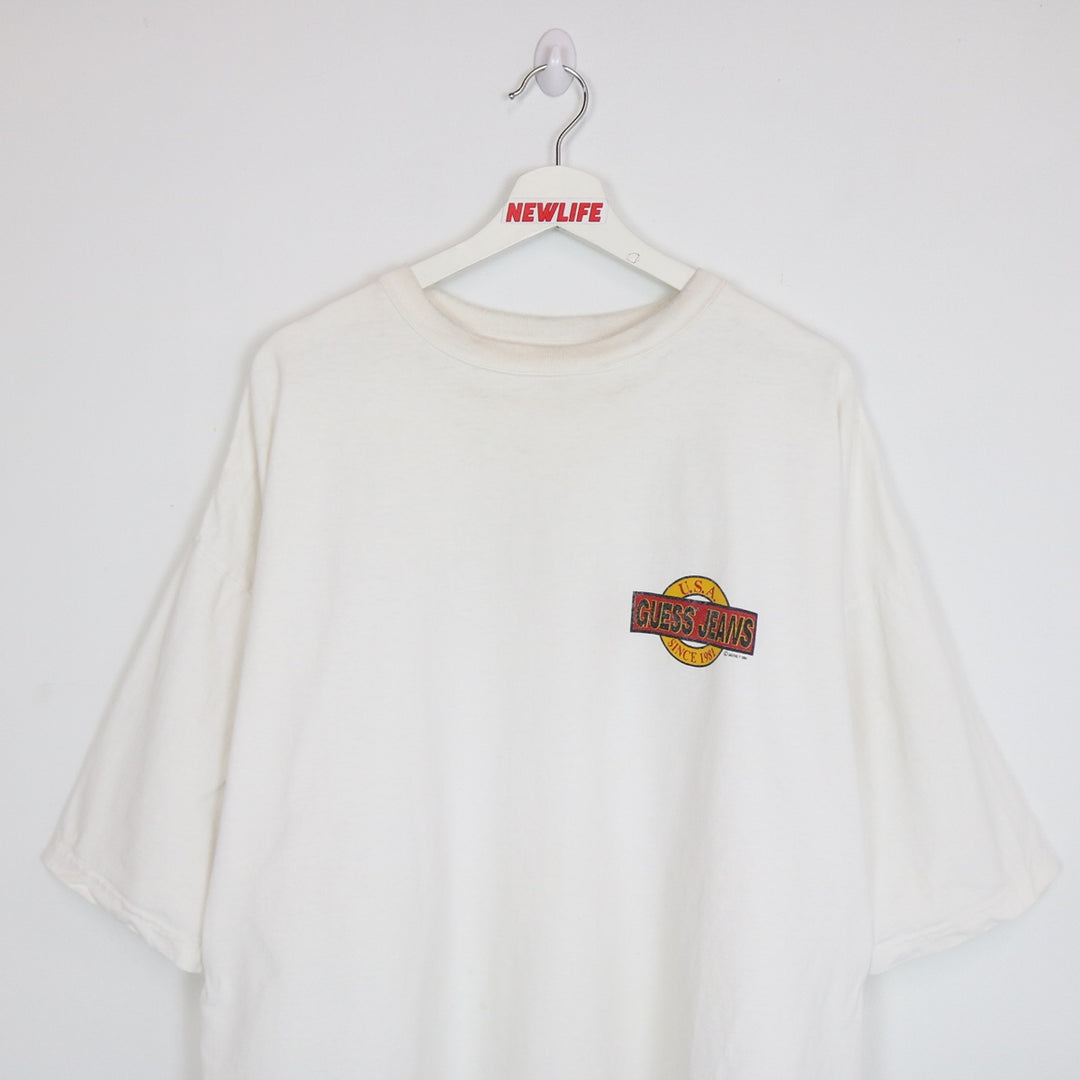 Vintage 1994 Guess Jeans Tee - 3XL-NEWLIFE Clothing