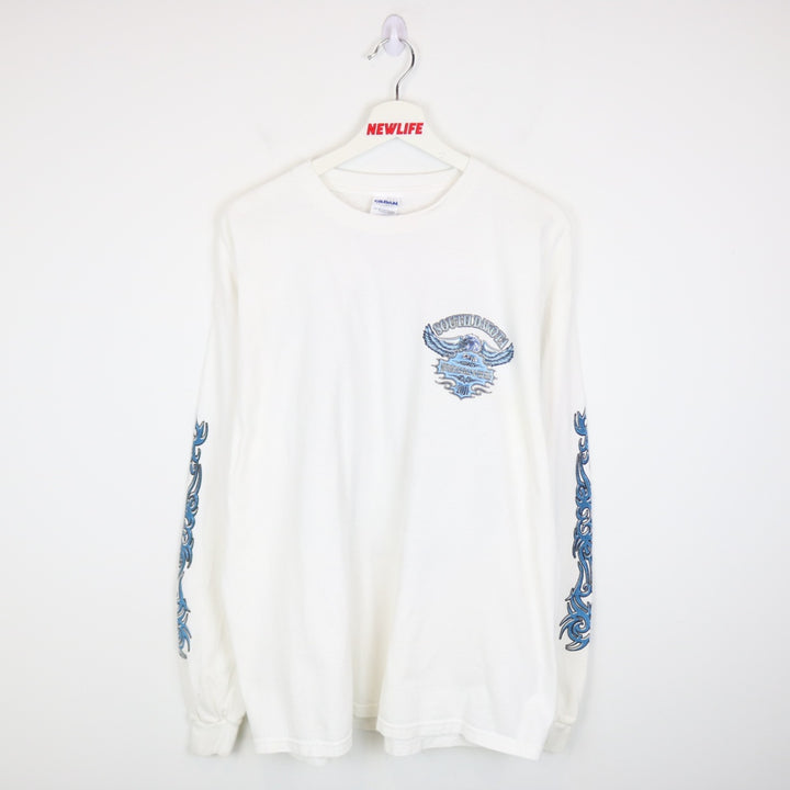 2011 South Dakota Motorcycle Rally Long Sleeve Tee - XL-NEWLIFE Clothing
