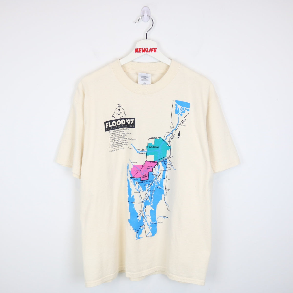 Tシャツ・カットソー [GRAIN DE BEAUTE] ORIGINAL 1992 T-SHIRT 02 [5 COLOR] TLC 1992 unisex Cross Colours Graphic T-Shirt Black Left Eye