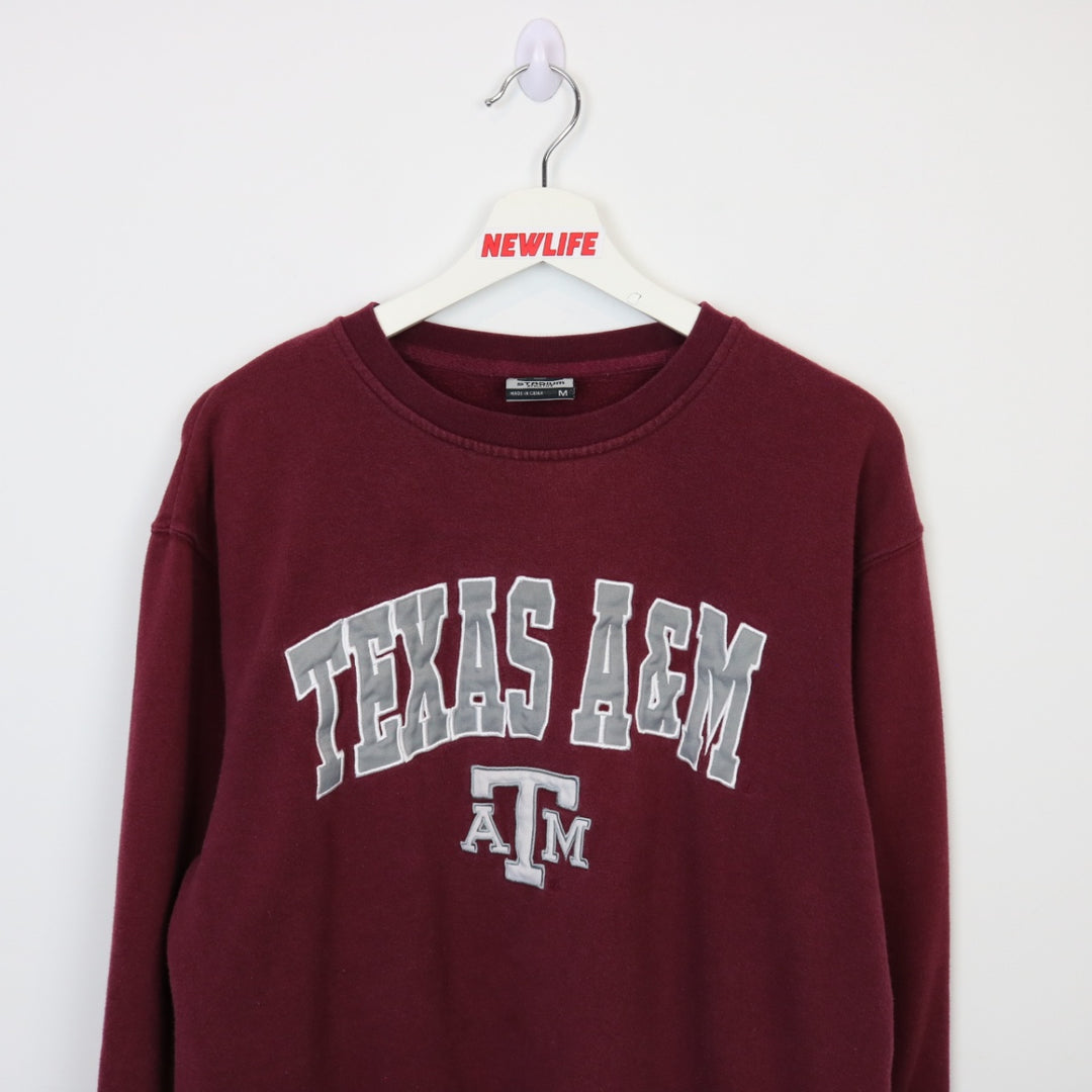 00's Texas A&M University Crewneck - M-NEWLIFE Clothing