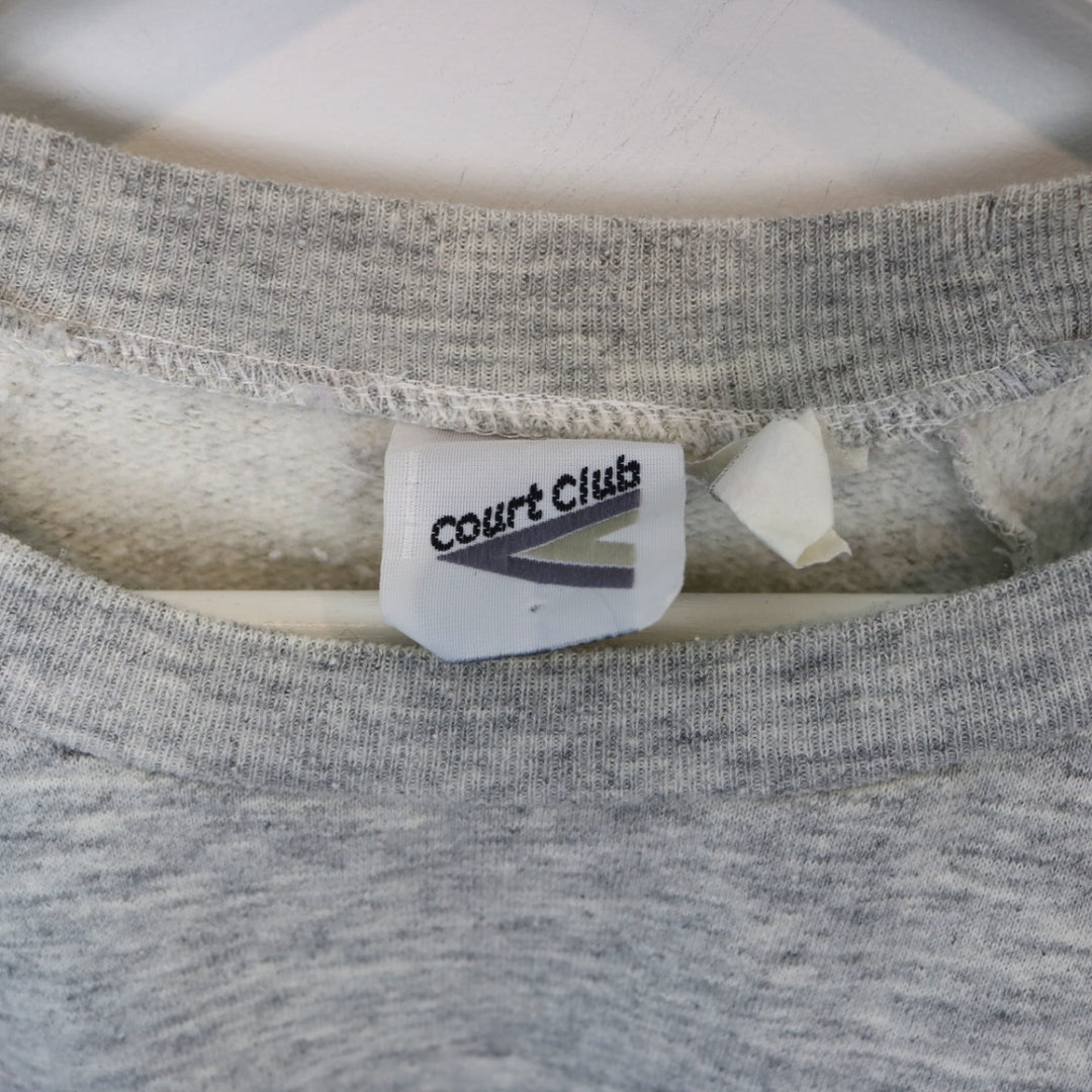 Vintage 90's Court Club Blank Crewneck - L-NEWLIFE Clothing