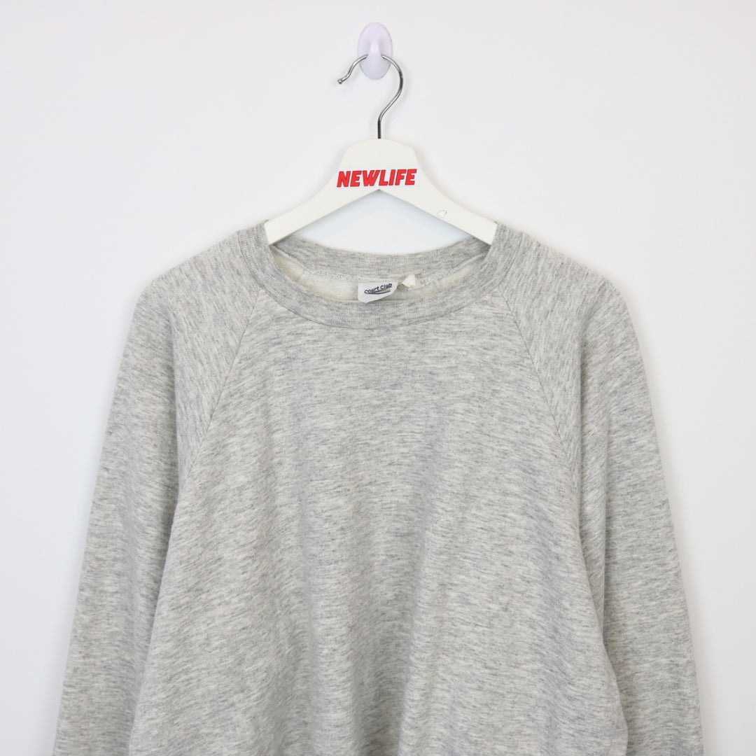 Vintage 90's Court Club Blank Crewneck - L-NEWLIFE Clothing