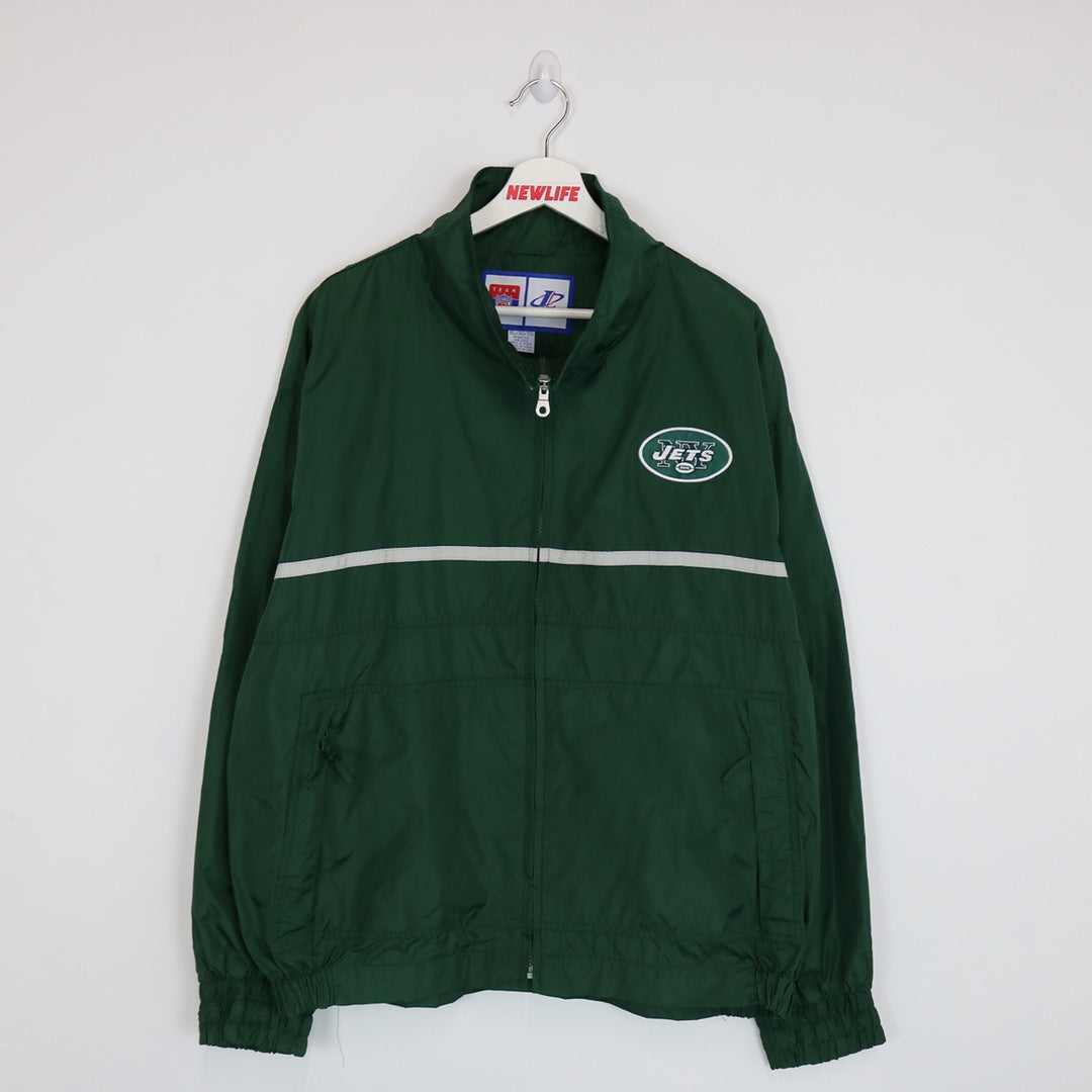 Vintage 90's New York Jets NFL Windbreaker Jacket - XXL-NEWLIFE Clothing
