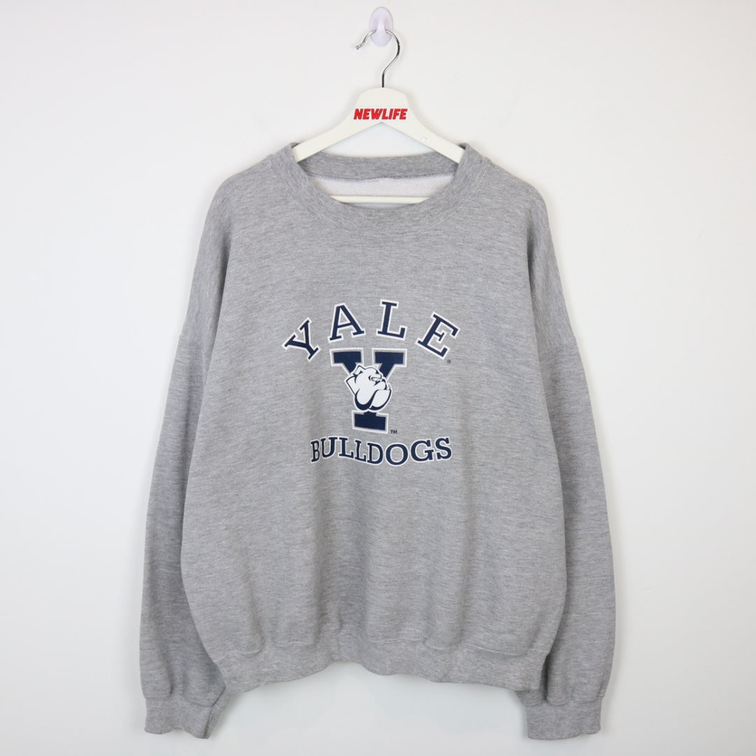 Vintage 90's Yale Bulldogs Crewneck - XXL-NEWLIFE Clothing