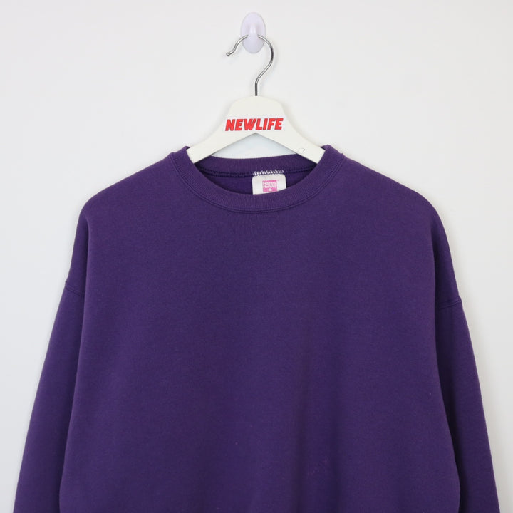 Vintage 90's Blank Hanes Crewneck - M-NEWLIFE Clothing