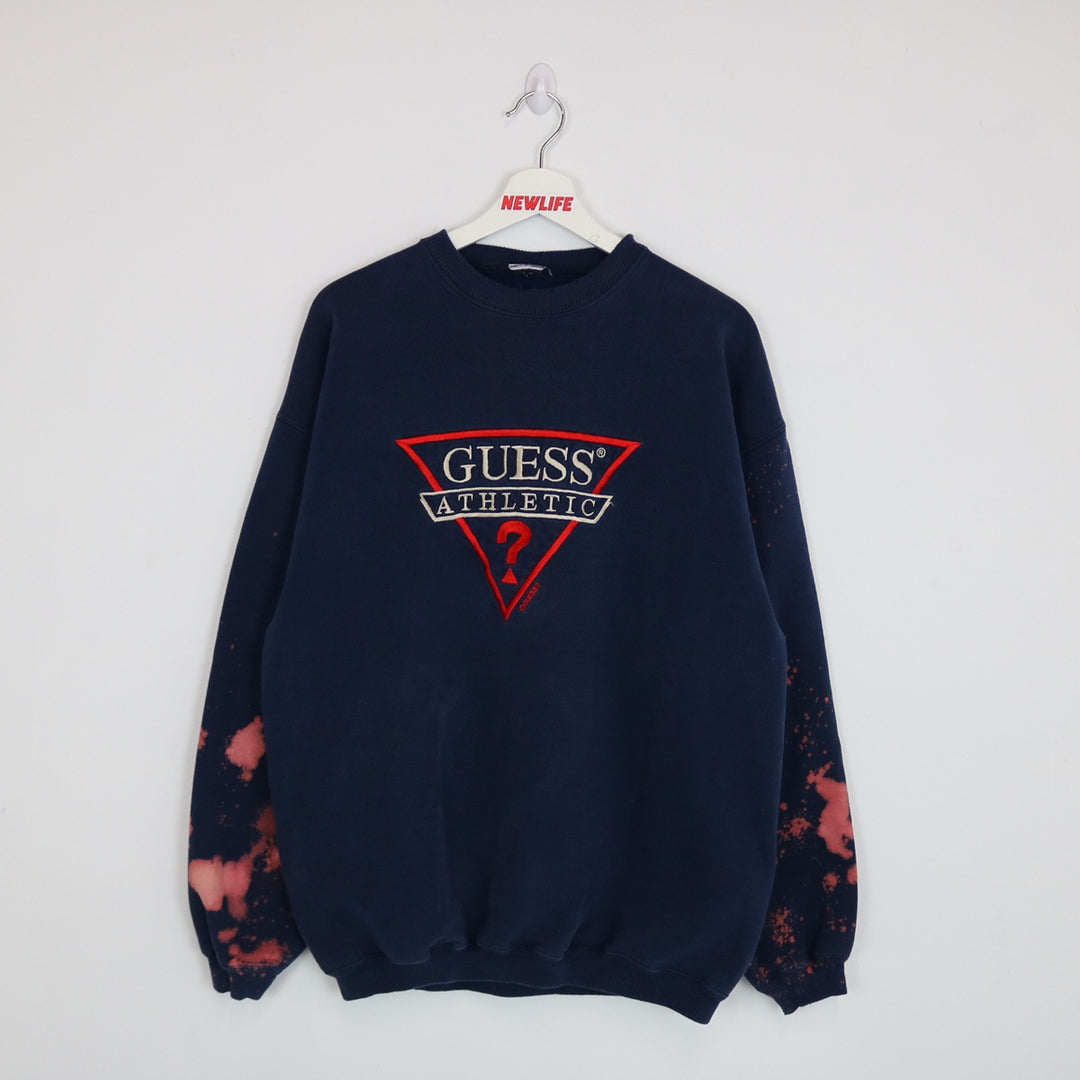 Vintage 90's Guess Athletic Crewneck - M/L-NEWLIFE Clothing