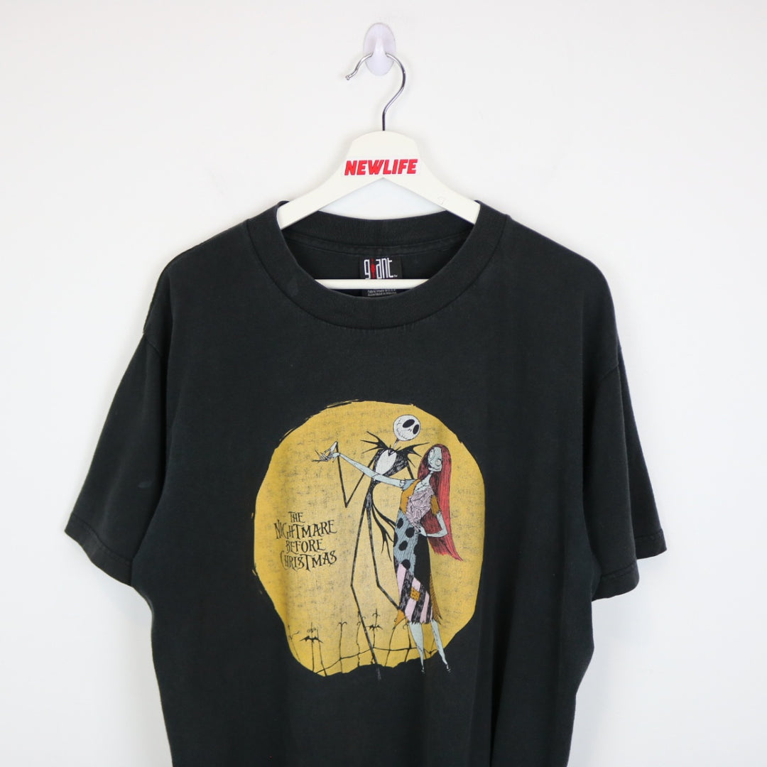 Vintage 90's Tim Burton Disney The Nightmare Before Christmas Tee - XL-NEWLIFE Clothing