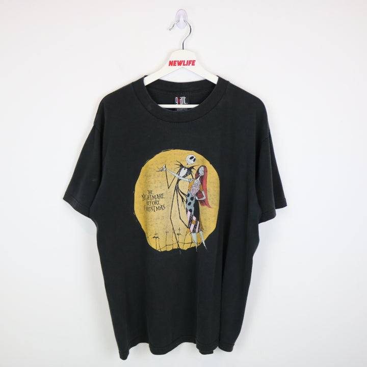 Vintage 90's Tim Burton Disney The Nightmare Before Christmas Tee - XL-NEWLIFE Clothing