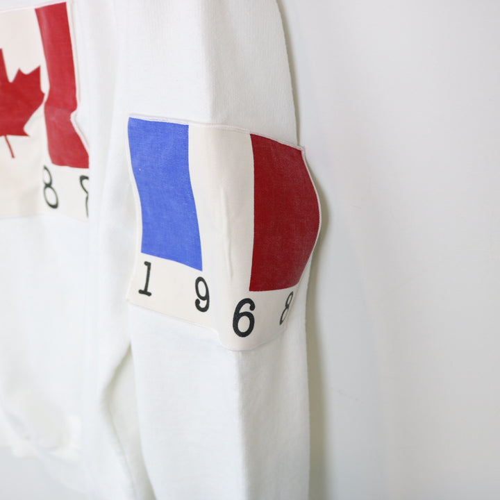 Vintage 90's Country Flag Crewneck - L-NEWLIFE Clothing