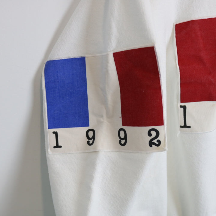 Vintage 90's Country Flag Crewneck - L-NEWLIFE Clothing
