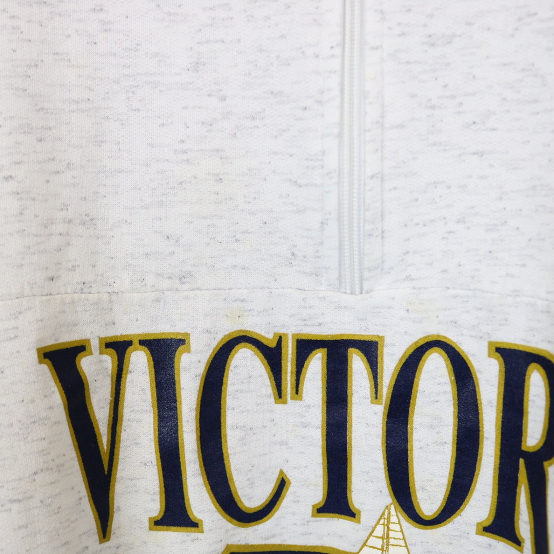 Vintage 90's Victoria BC Quarter Zip Sweater - XL/XXL-NEWLIFE Clothing