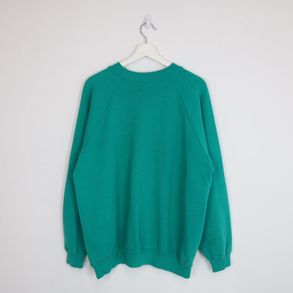 Vintage 80's Blank Crewneck - XL-NEWLIFE Clothing