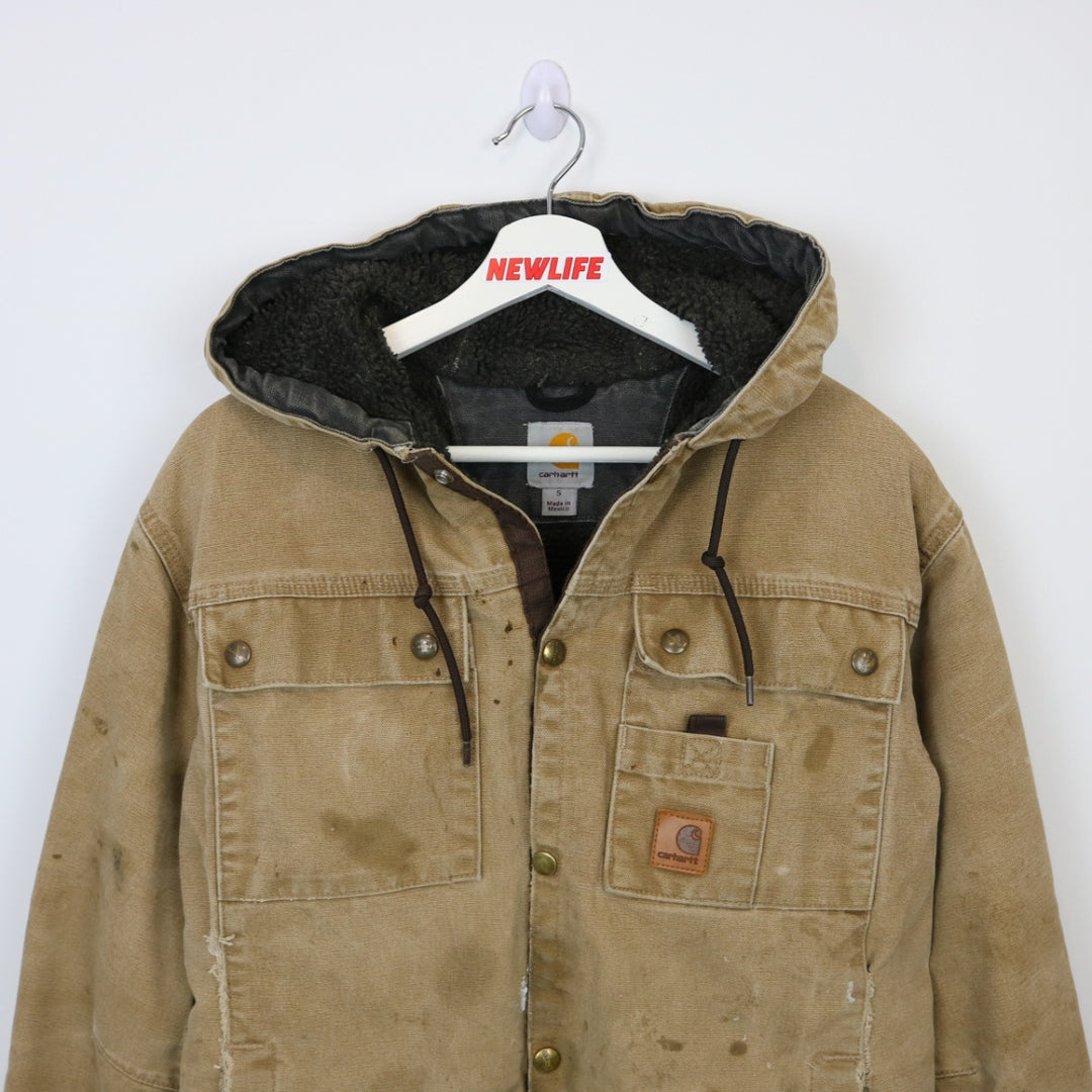 Carhartt J284 Sherpa Lined Hooded Work Jacket - S-NEWLIFE Clothing