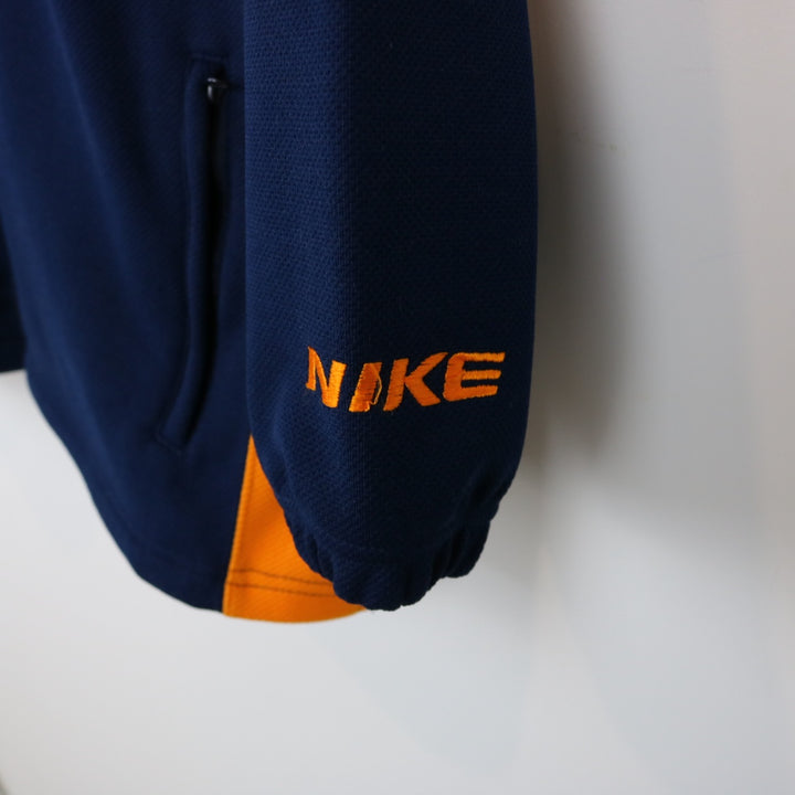 Vintage 90's Nike Basketball Quarter Zip Hoodie - M-NEWLIFE Clothing