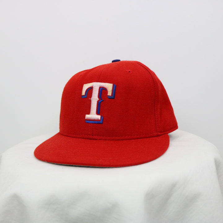Vintage 90's Texas Rangers New Era Fitted Hat - OS-NEWLIFE Clothing