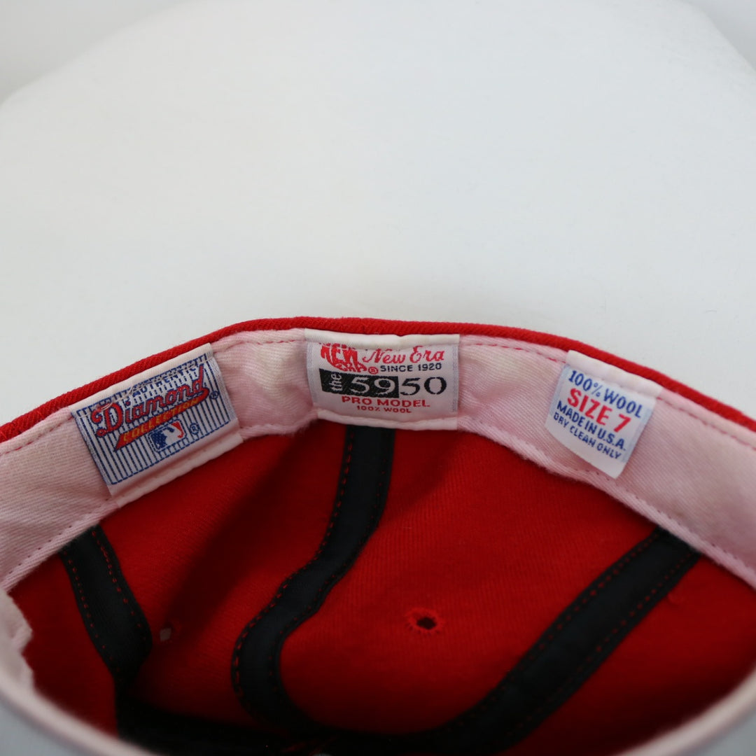 Vintage 90's Texas Rangers New Era Fitted Hat - OS-NEWLIFE Clothing